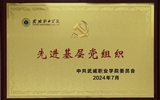 喜報！學(xué)院黨總支獲2024年武威職業(yè)學(xué)院“先進基層黨組織”榮譽稱號