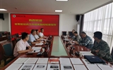 省軍區(qū)工作組來我校調研高校畢業(yè)生征兵工作