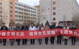 護理系黨總支開展“爭做文明市民，倡導(dǎo)全民禁煙”主題黨日活動