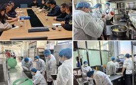 涼州區(qū)市場(chǎng)監(jiān)督管理局副局長袁同山一行蒞臨學(xué)校檢查指導(dǎo)工作